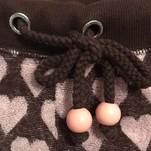 Juicy Couture Shorts - Juicy Couture terry cloth shorts - hearts! Sz M Juicy Couture Shorts - Juicy Couture terry cloth shorts - hearts! Sz M